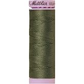 Mettler Silk-Finish Solid Cotton Thread, 164 yd/150m, Burnt Olive