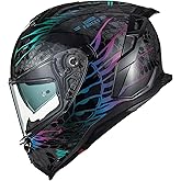 ILM Motorcycle Helmets DOT ECE Dual Visor Full Face Adult Men Women MF567 | DOT/ECE, Dual Visor, ABS/EPS, Multi-Vent, Aero Vortex, Dual Chin Pad, Washable Liner, Full Face.