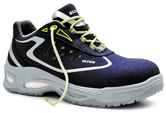 ELTEN Tyler Low ESD S1 Herren Sicherheitsschuhe, Arbeitsschuhe, Sicherheitshalbschuh, Zertifiziert nach EN ISO 20345 : S1, Ku