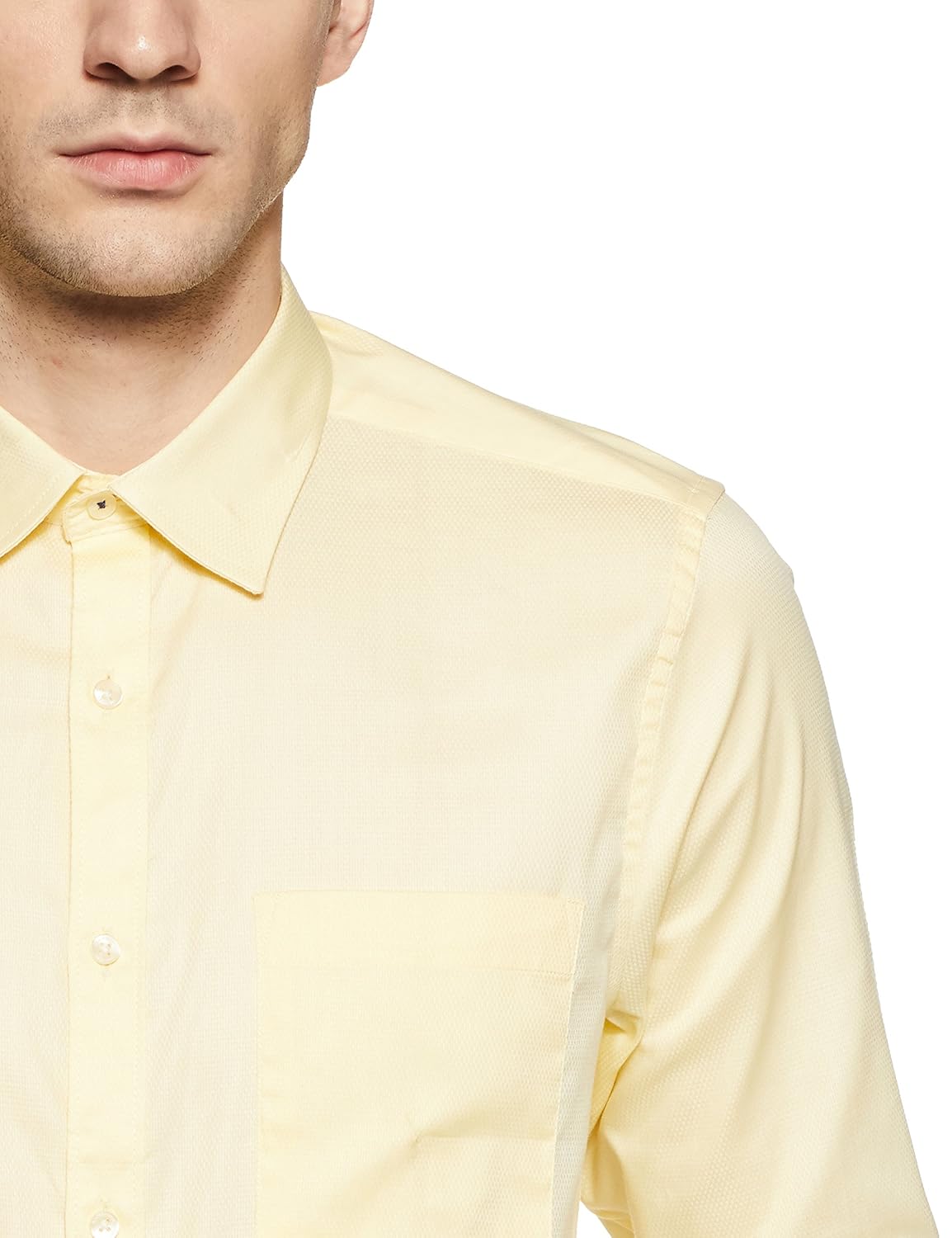 blackberrys men's solid slim fit formal shirt