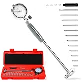 Dial Bore Gauge 2"-6" / 0.001", Engine Hole Cylinder Gauge Measuring Tool Set, Inside Micrometer Dial Indicator with Self-Centering Dial for Bore Measurement