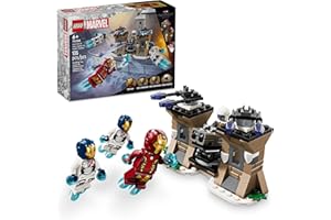 LEGO Marvel Iron Man & Iron Legion vs. Hydra Soldier Building Set, Avengers Toy for Creative Kids & Super Hero Fans, Marvel Gift for Boys & Girls Ages 6 and Up, Iron Man Toy with 4 Minifigures, 76288