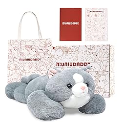 NiuniuDaddy 23.6" | 5 Pounds Grey Cat Weighted