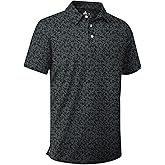 SWISSWELL Men's Moisture Wicking Performance Collared Short Sleeve Golf Shirt