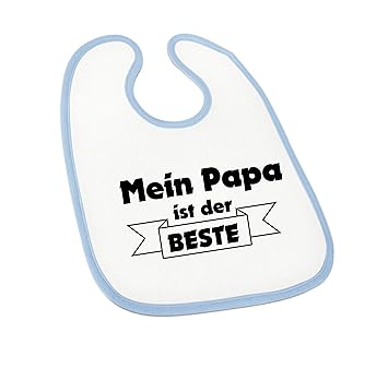 Babylatzchen Mit Spruchen Mein Papa Ist Der Beste Lustige Spruche U Bilder Indiviuell Bedruckbar Nach Ihren Wunschen 3 Blau Amazon De Baby