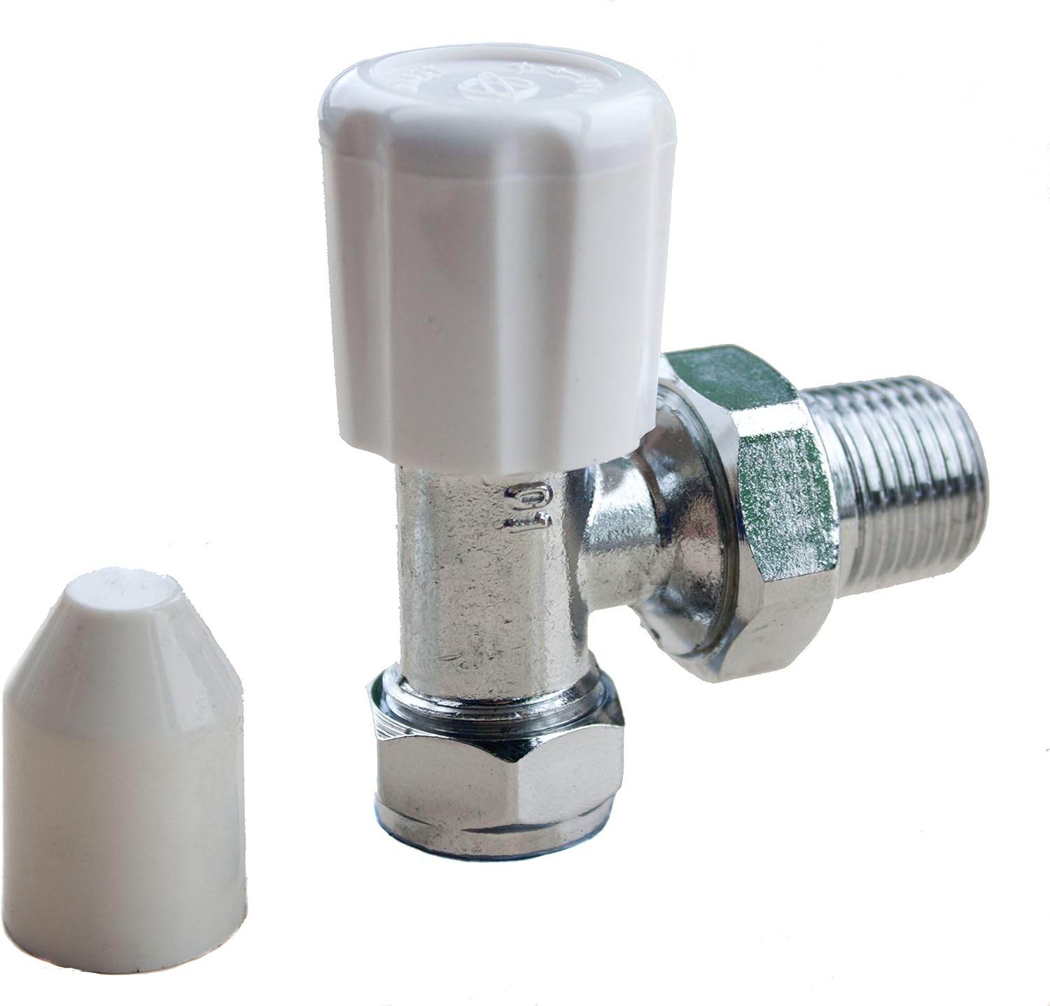 Plumb Radiator Without Radiator Cap Plumb-Pak PF91AMZ Radiator Valve Angled with 1 Wheelhead and 1 ...