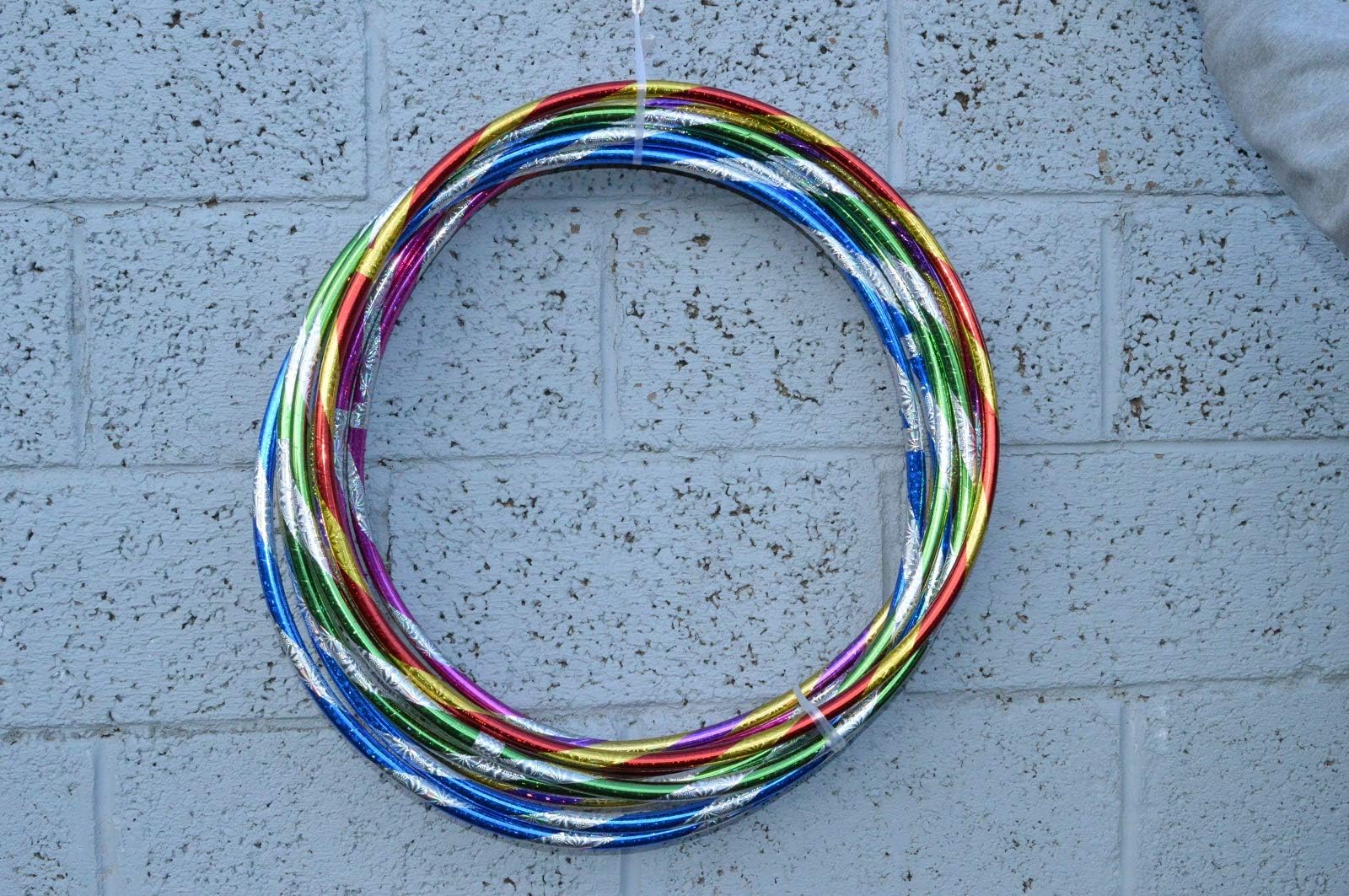 Meddler 5x Hula Fitness Hoop Plastic Adult Multicolour Children Outdoor Durable Indoor Hoops S Activity Exercise X Kids Hoola