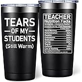DOEARTE Teacher Appreciation Gifts - Male Teacher Christmas Gift - Teachers Gifts for Men - Valentines Gift for Male Teachers form Students - 20oz Tumbler