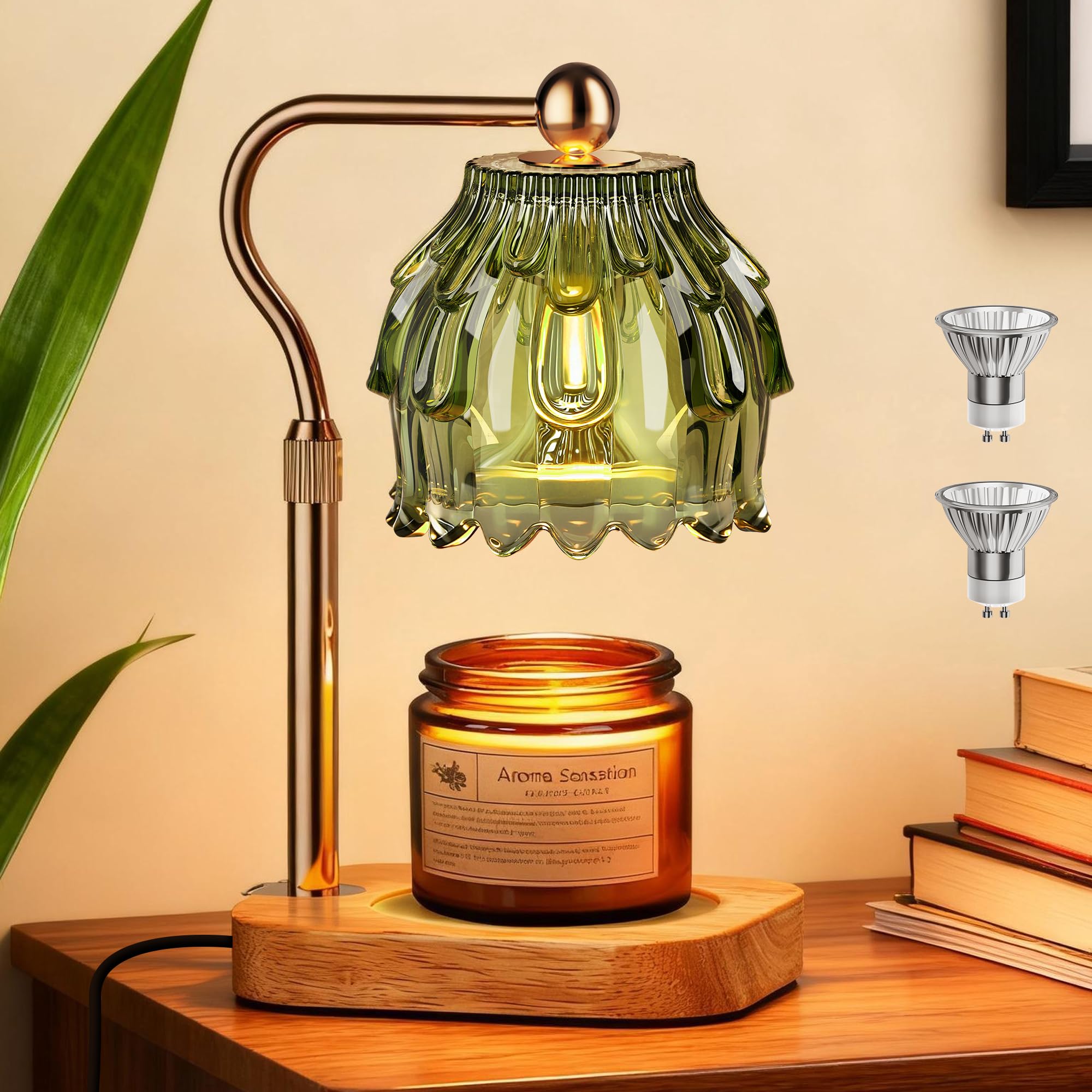 Photo 1 of *UNTESTED*
Candle Warmer Lamp with Timer Dimmer - Birthday Gift for Women Mom, Electric Wax Melter Warmer Adjustable Height for Jar Candles Housing Warming Home Decor