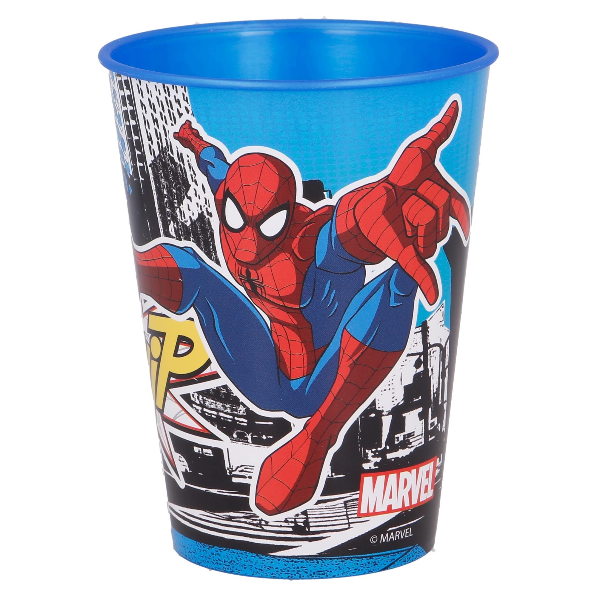 Stor Spiderman 260ml Reusable Plastic Kids Cup