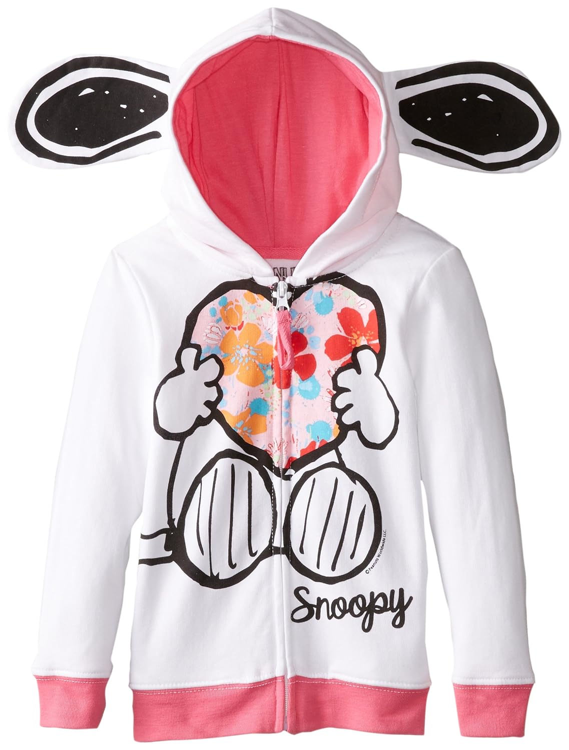 fleece hoodie with ears