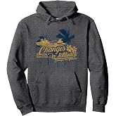 Margaritaville Changes in Latitude Pullover Hoodie - Unisex Adults - Grey - Small - Solid - Classic Fit - Long Sleeve - Hooded Neck - Kangaroo Pocket - Tropical Theme - Machine Wash
