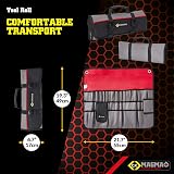 C.K MA2718 Square Tool Roll SG33153 Storage Pouch Organizer view 3