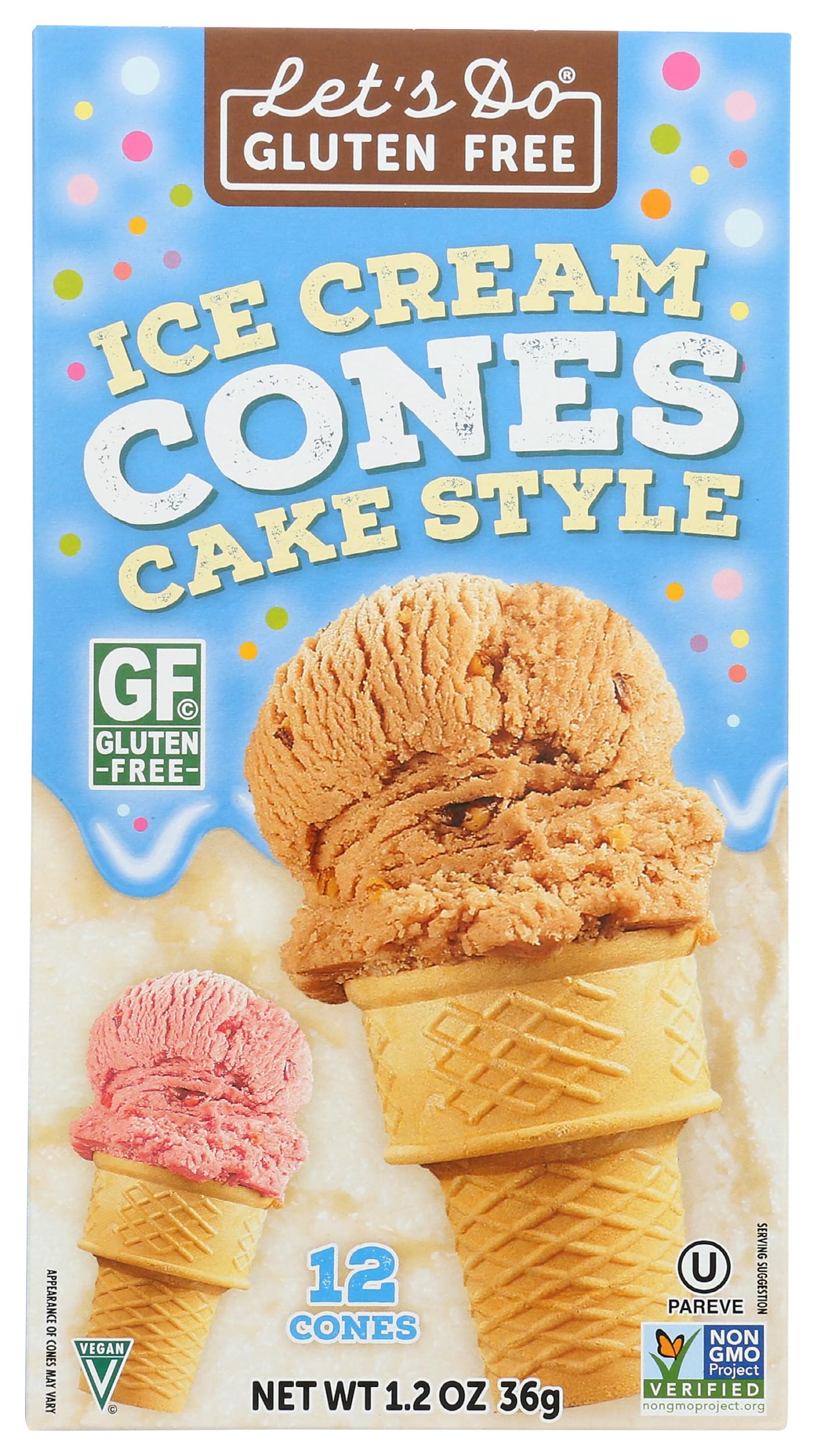 Let's Do Gluten Free Cake Style Ice Cream