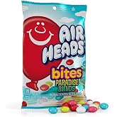 Airheads Candy Bites, Paradise Blend, 6 Ounces (12-Pack) | Individually Wrapped Bulk Candy