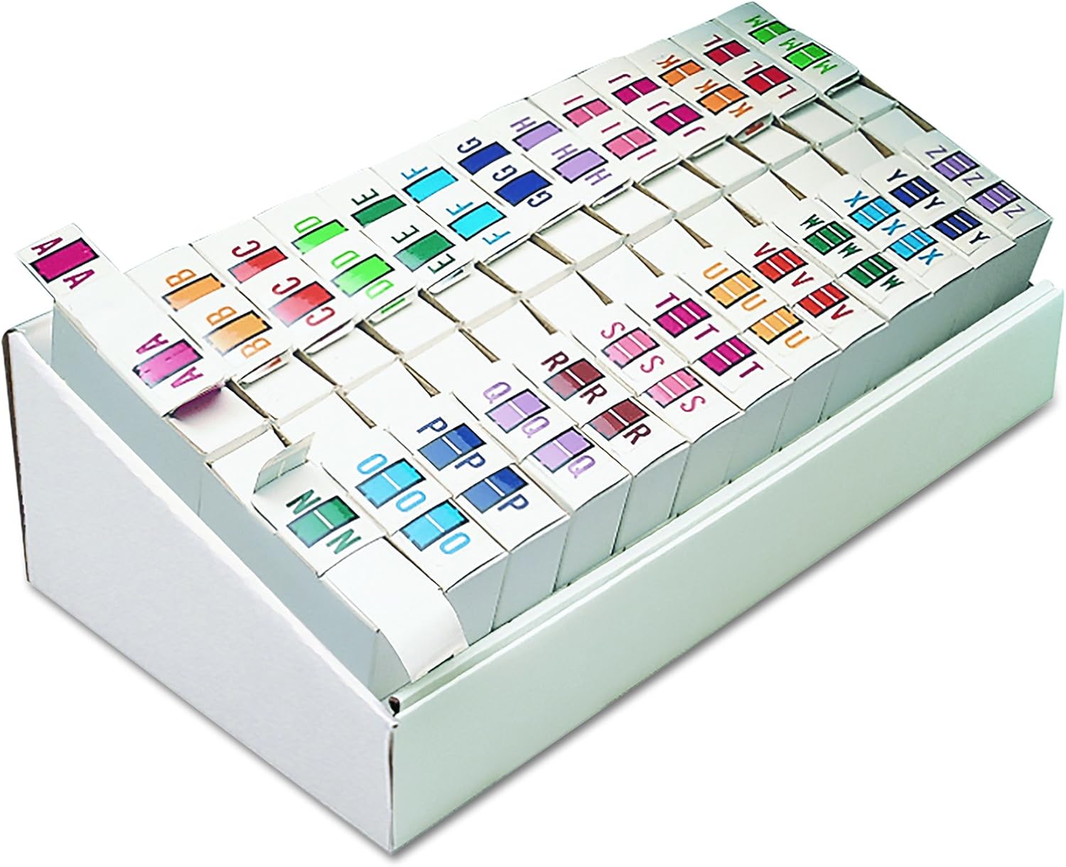 smead alphabetic color code labels