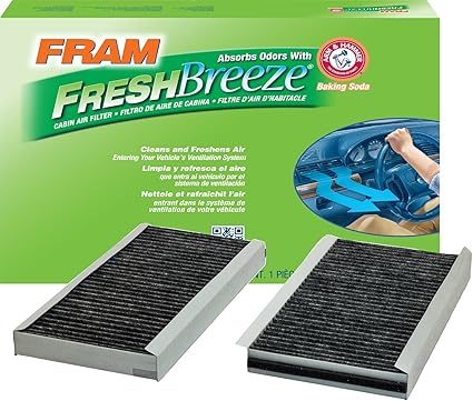 Amazon Com Fram Cf10103 Fresh Breeze Cabin Air Filter With Arm