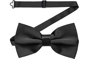 alsat Men's Bow Ties - Pre Tied Bowtie for Men Women Boys - Mens Adjustable Bow Ties for Formal Wear