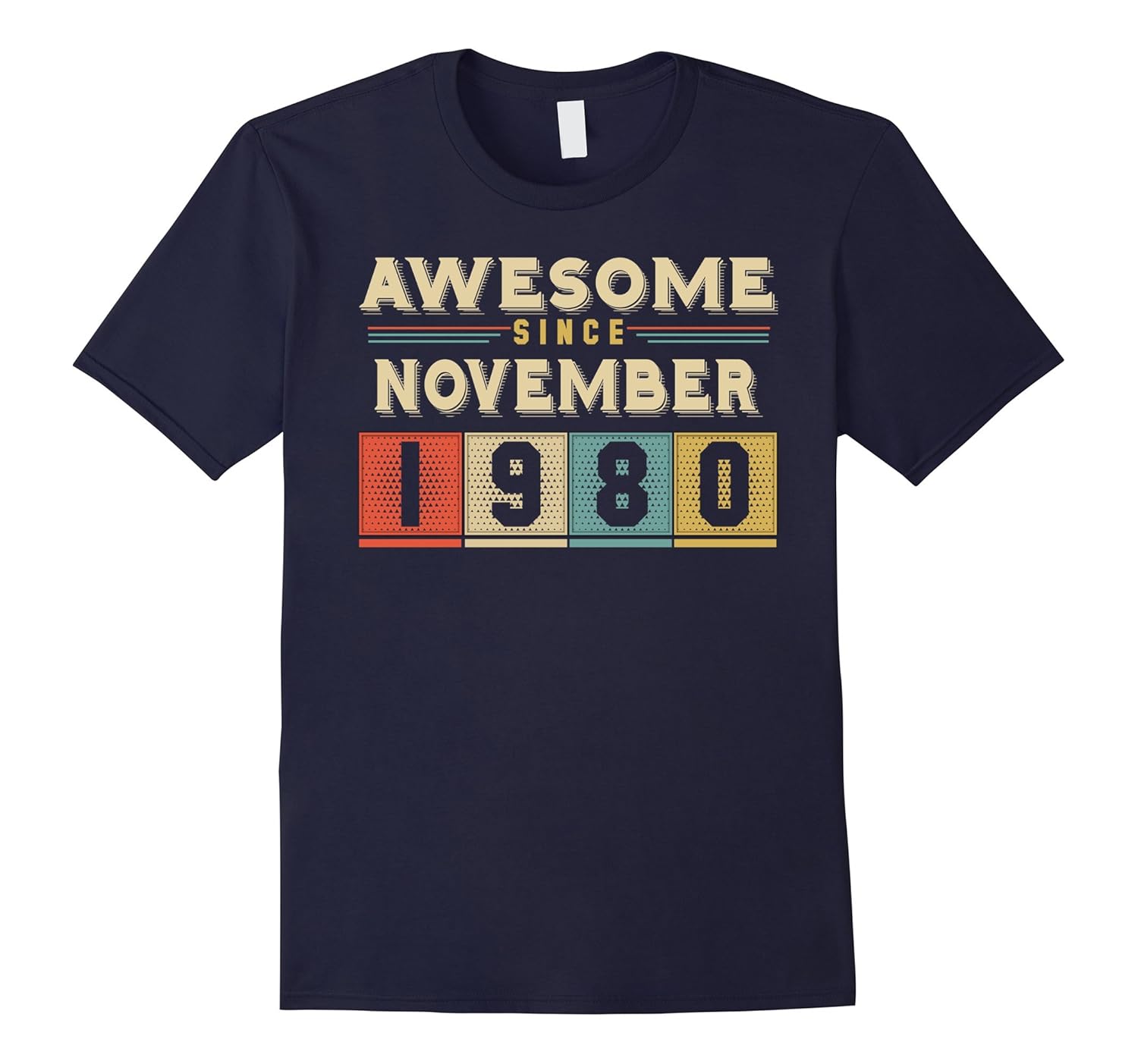 Retro Awesome since November 1980 37th Birthday Gift 37 Born-ANZ