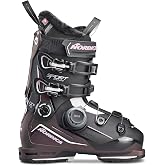 Nordica Sportmachine 3 95 BOA Women's Ski Boots | GripWalk, 102mm Last, High Volume, Stiff Flex, Moldable Shell, Calf Adjustable, Heat Moldable Cork Liner
