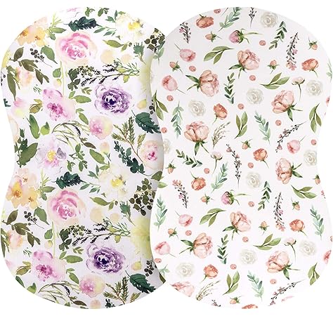 floral bassinet sheets