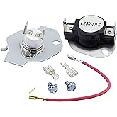 279816 Dryer Thermostat Kit Replacement by Blue Stars - Exact Fit for Whirlpool & Kenmore Dryer - Simple Instructions Include