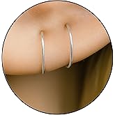 Classic Sterling Silver Hoop Earrings