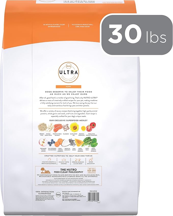 nutro ultra dog food 30 lb