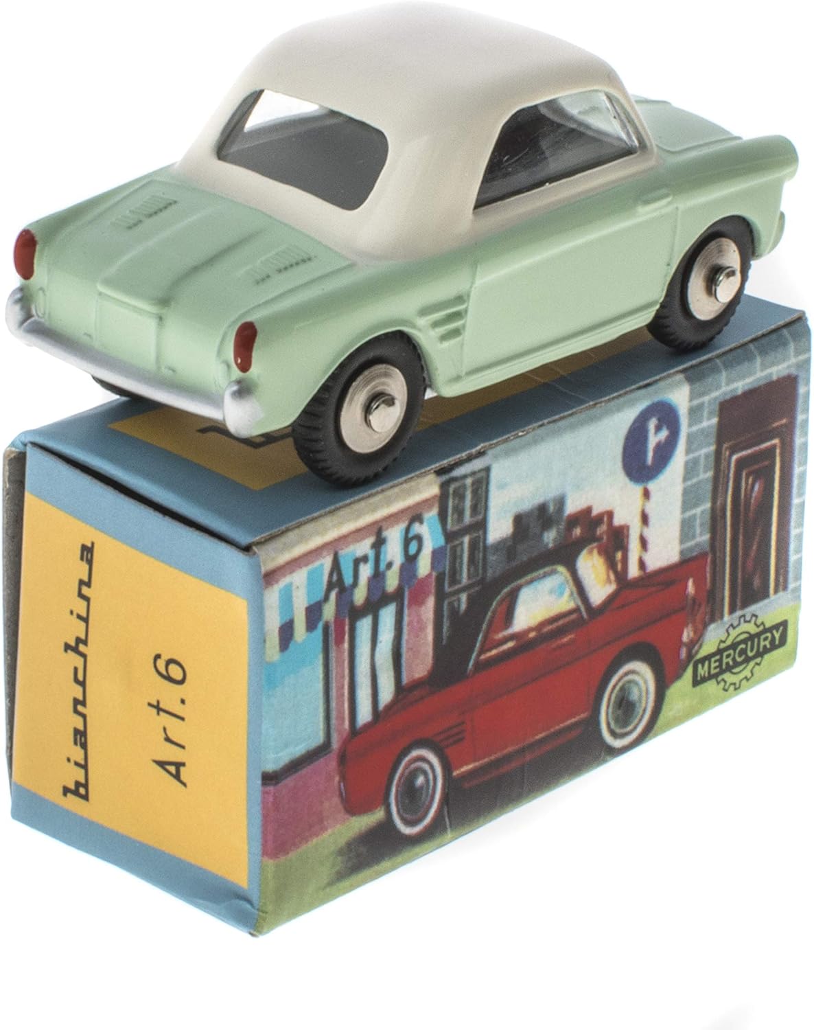 OPO 10 - Car 1:48 Mercury collection by Hachette: Autobianchi Bianchina (MY009), Dark Grey, Medium - Image 3
