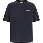 Guess Mens Eco Short Sleeve Marina Herringbone Knit
