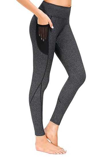 Munvot Damen Laufhose Sporthose Sport Leggings Tights 1 bis 2er Pack