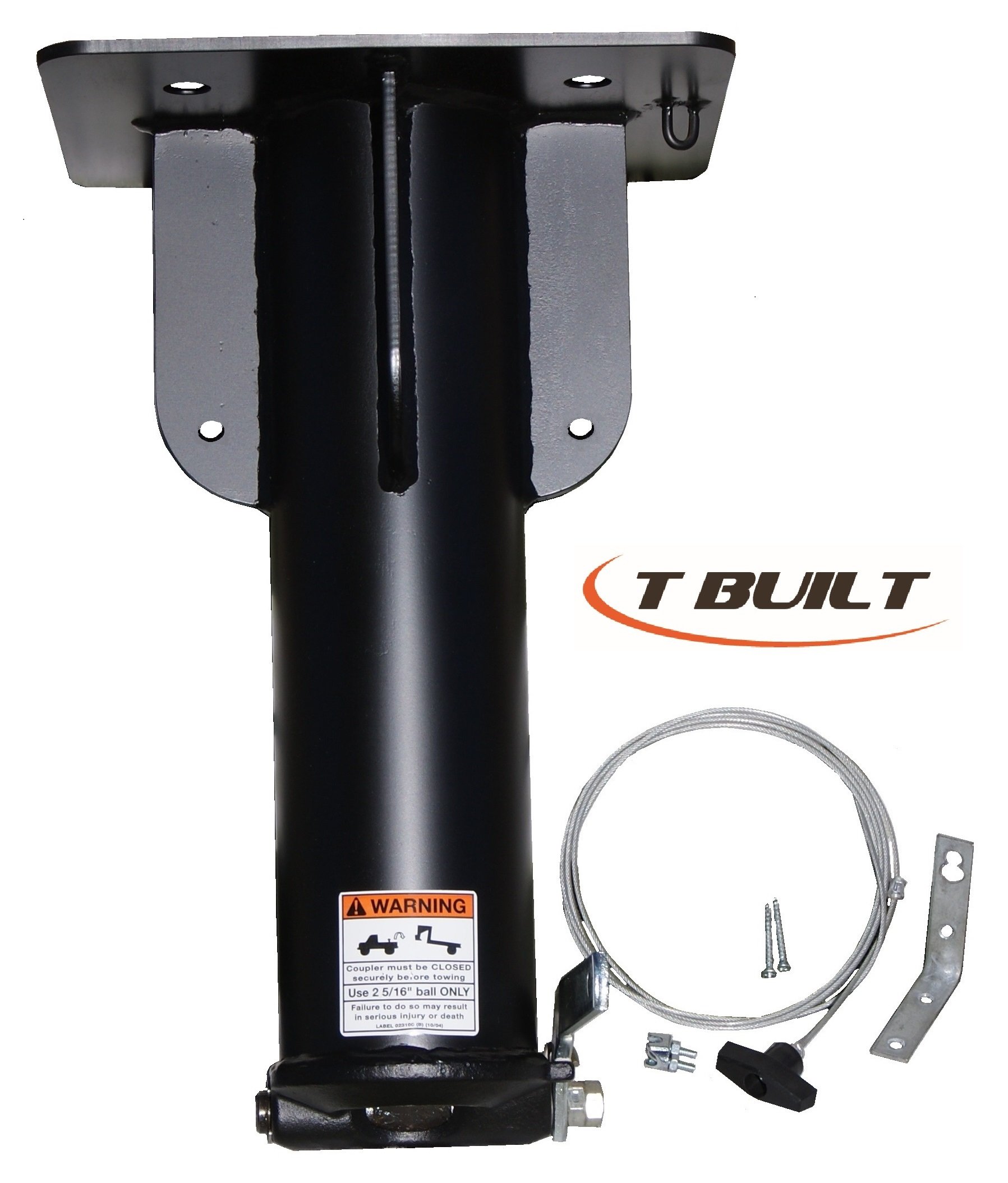 Goose Neck Adapter Hitch 5th Wheel Trailer Remote Release 17"