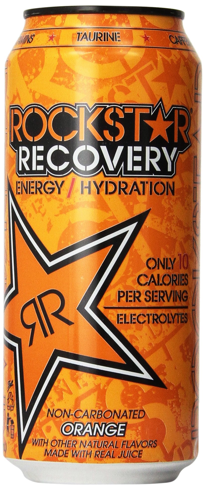 Rockstar Pure Zero Punched Energy Drink, 16 Ounce (24 Cans