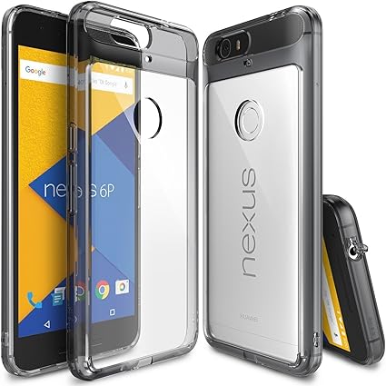 Amazon Ringke Nexus 6p ケース 対応 コスパ最高 クリア 透明 落下防止 ストラップホール スマホケース 米軍mil規格取得 Tpu Pc 二重構造 吸収耐衝撃カバー Fusion Smoke Black 黒煙 Google Nexus 6p ケース ケース カバー 通販