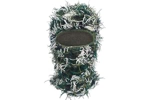 Ezovino Distressed Balaclava Ski Mask, Knitted Full Face Mask for Men/Women