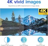Amazqi Indoor Amplified TV Aerial 4K 1080p 250+ Miles 360° Reception Freeview view 2
