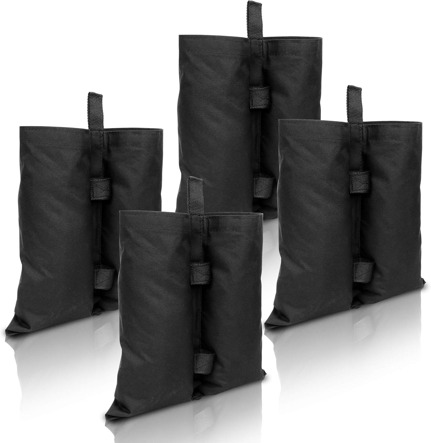 4 Pack Gazebo Sand Weights,Heavy Duty DoubleStitched Sand Weight Bags