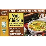 Not-Chick'n, Natural Bouillon Cubes, 8 Cubes, 9 g Each