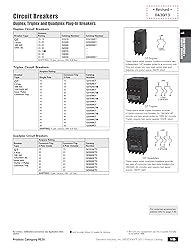 Siemens Q2020 Two 20-Amp Single Pole 120-Volt