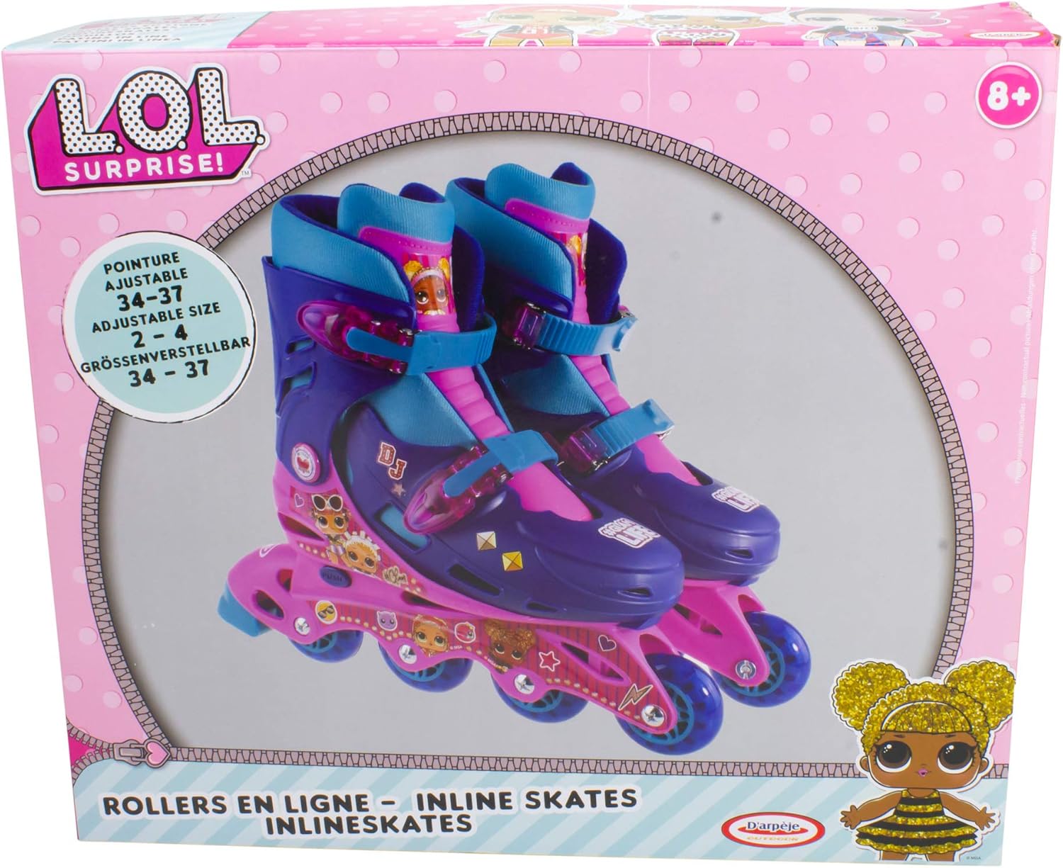 lol surprise high top skates