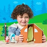 Peppa Pig Peppa's Travels Cabin Adventure Playset with 2 Figures view 12