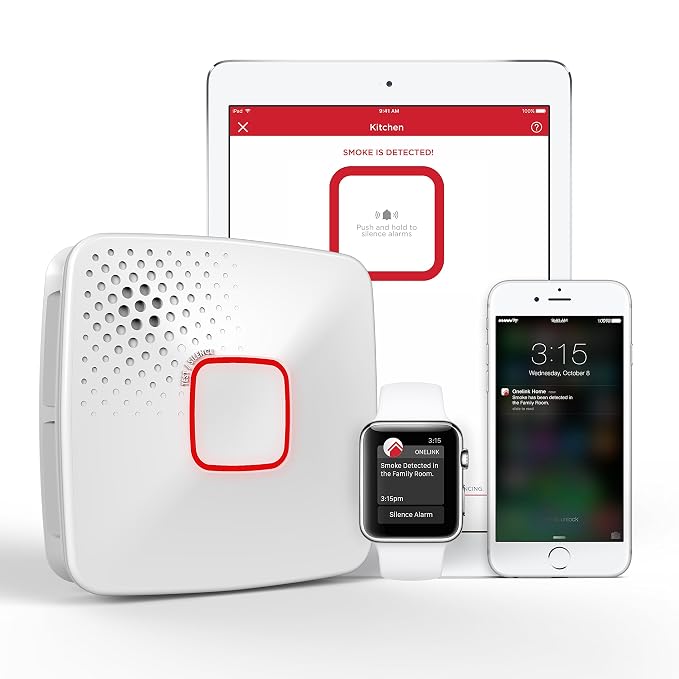 Onelink Wi-Fi Smoke + Carbon Monoxide Alarm