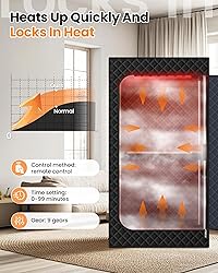 Infrared Sauna, Portable Steam Sauna Box with XL