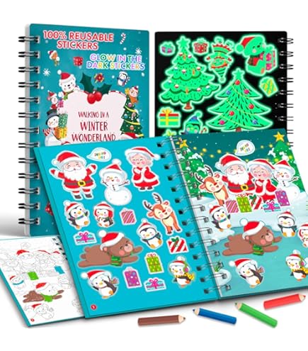 Libro De Calcomanías Para Niños De 2 A 4 Años, 34 Piezas Con Temas De Animales Libro De Actividades Para Ninos Y Ninas Lindas Calcomanias