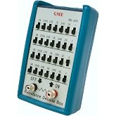GME RD-300 Resistance Substitution Decade Box, 7 Decades Range, 1&Omega; to 11M&Omega;, 1% Accuracy, 1-Watt Rated resistors, Designed in The USA