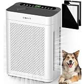 Air Purifiers for Home Large Room up to 3000sq.ft, DBFIT HEPA Double-Sided Air Purifier with Washable Filter, PM 2.5 Display Air Quality Sensor, Air Cleaner for Bedroom, Dorm Room, Pets, Office, AP300