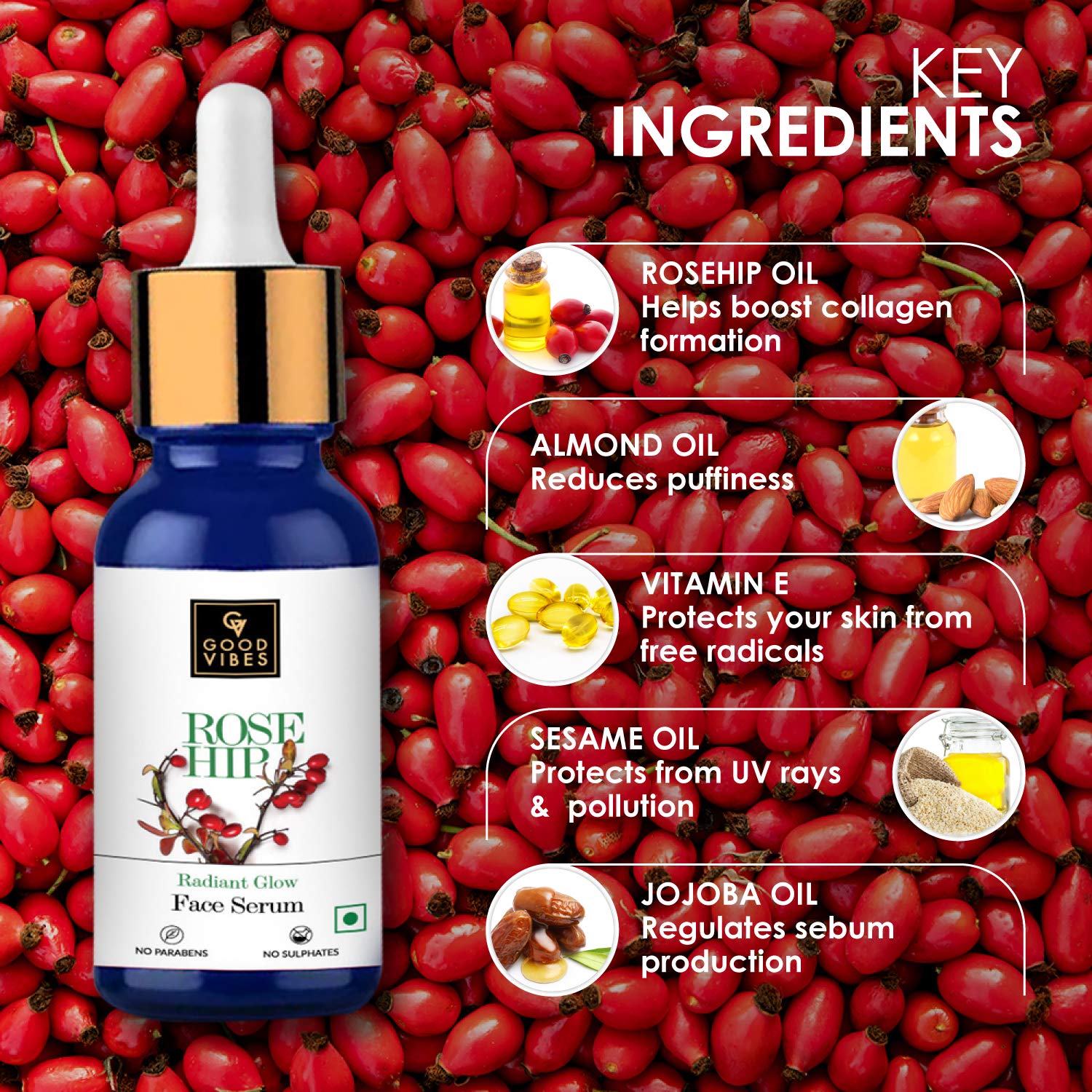 rosehip serum good vibes