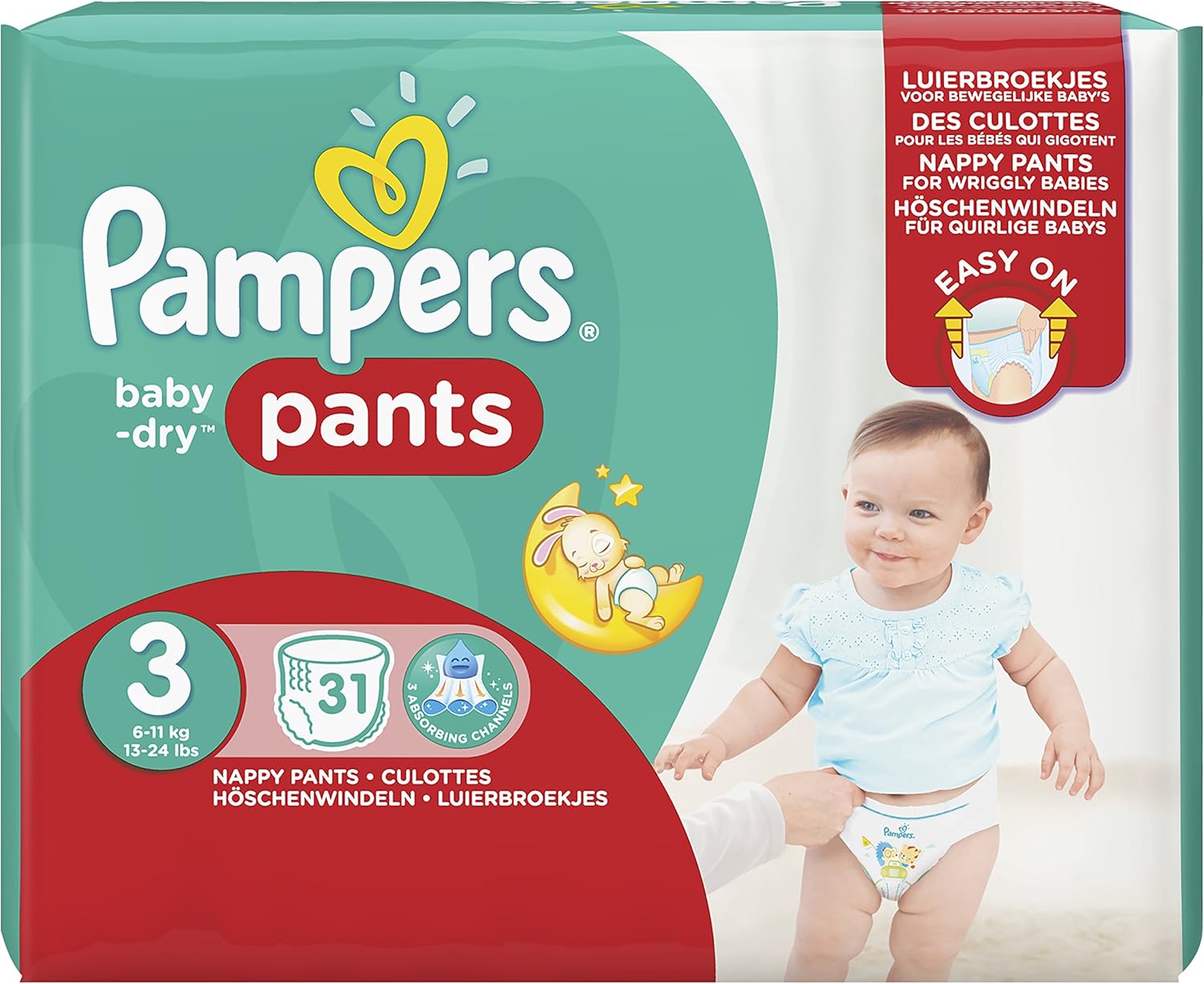 amazon pampers baby dry size 3