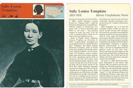 1979 Panarizon, Story Of America, 56.19 Sally Louisa Tompkins, Civil