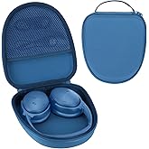 RIYADAone Hard Case Replacement for Bose QuietComfort QC Ultra QC45 QC35 QC25 QC15 QCSE Noise Cancelling Headphones (Blue Case)